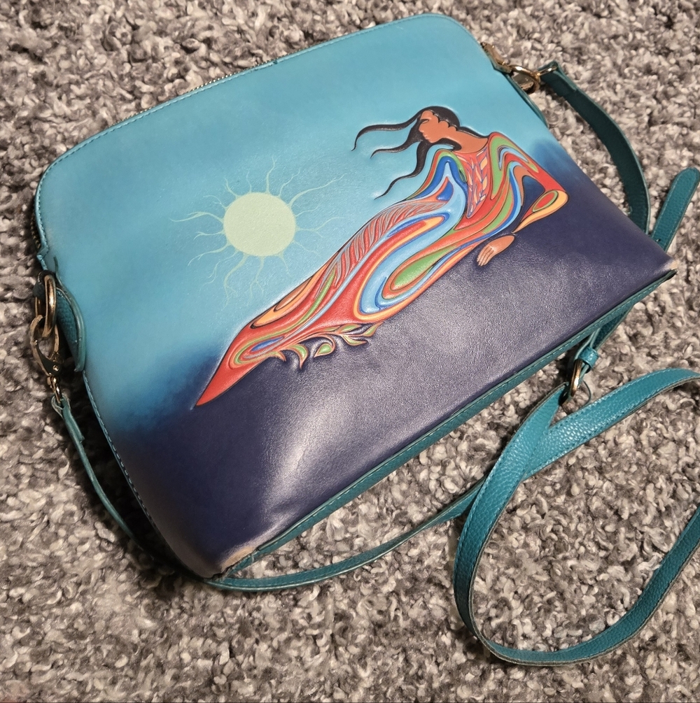 'Mother Earth' was designed by Sioux artist Maxine Noel